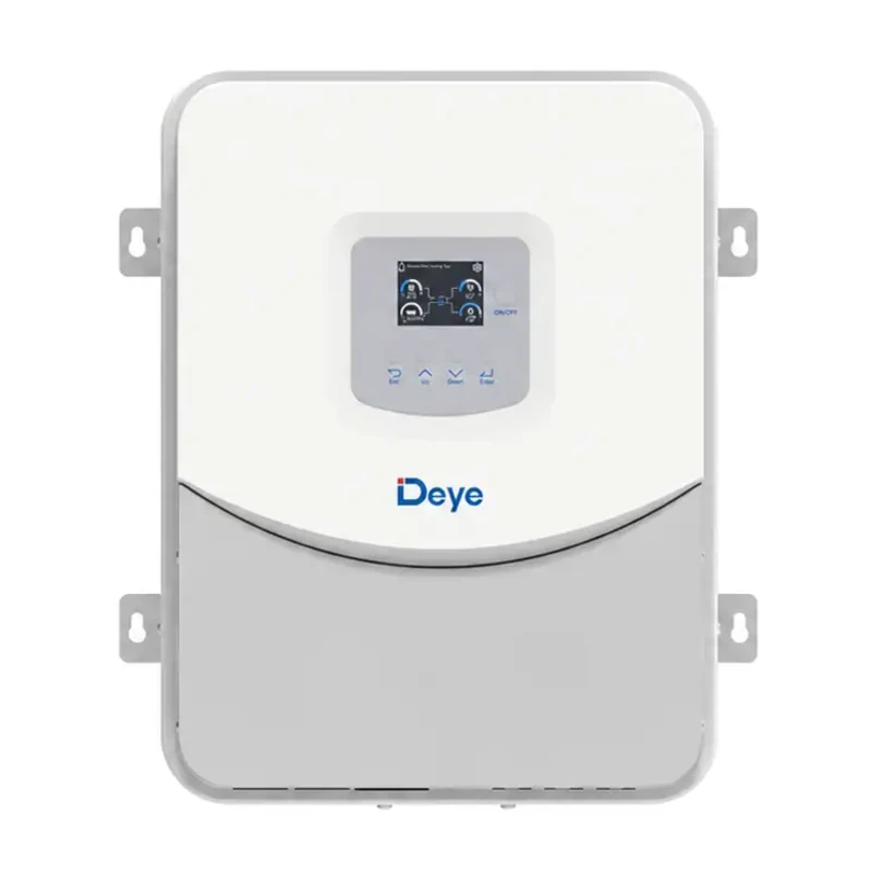 Deye SUN-6.6K-OG03LP1-AM1 - 6-6.6kW single-phase 48V off-grid inverter with touchscreen, 135A battery charging and 12kW PV input. 5Years Warranty