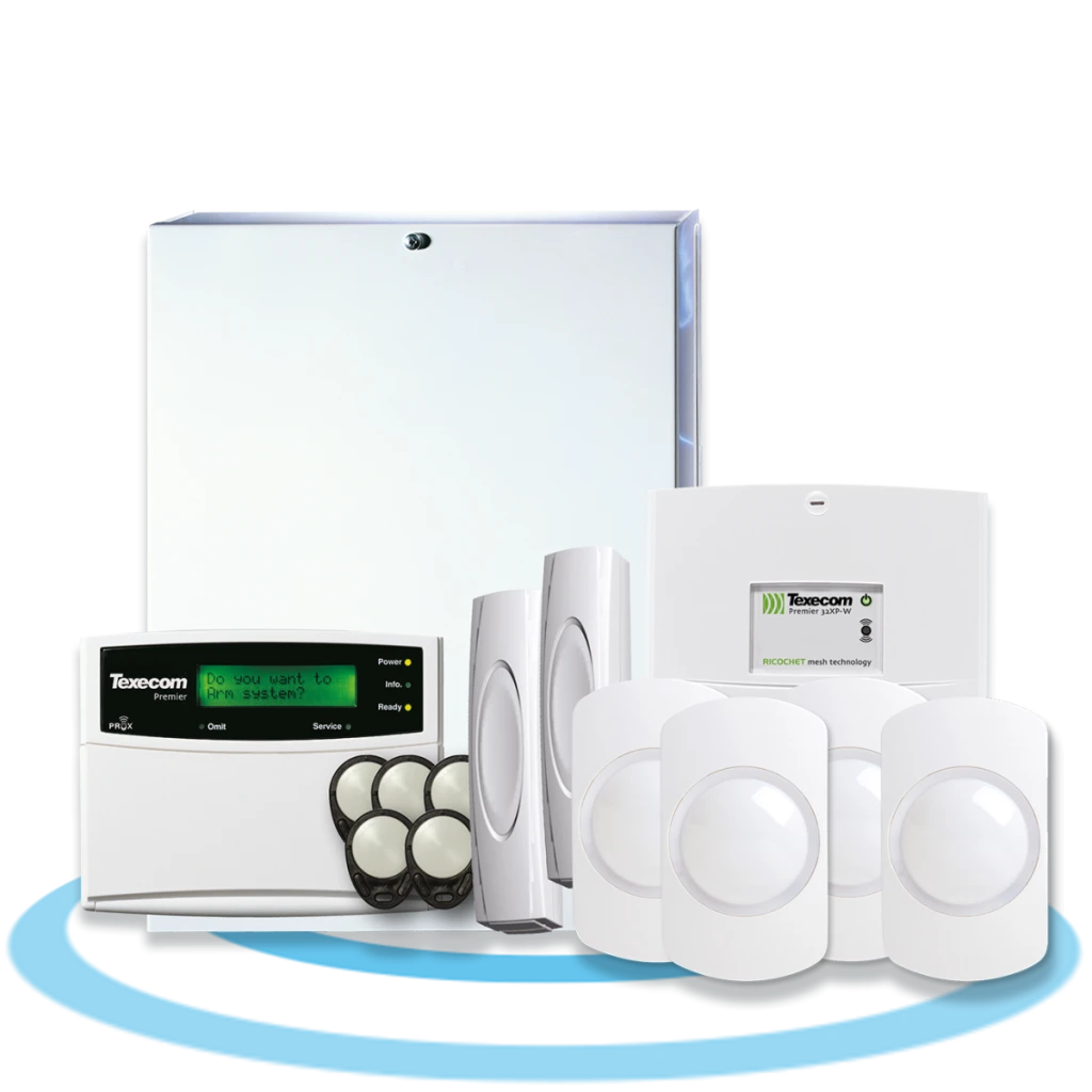 طقم لاسلكي هجين KIT-1005 بسعة 32 منطقة