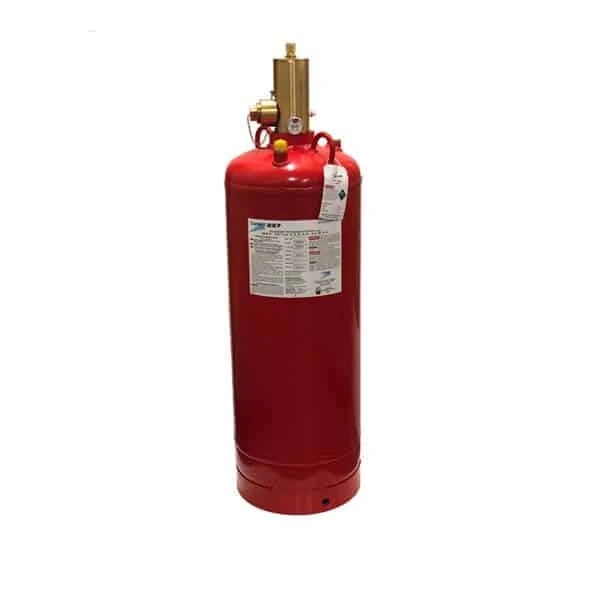 150 Lb. Fixed Extinguishant Cylinder / 1-1/2″ Valve C/W Top Plug Adapter – UL Listed