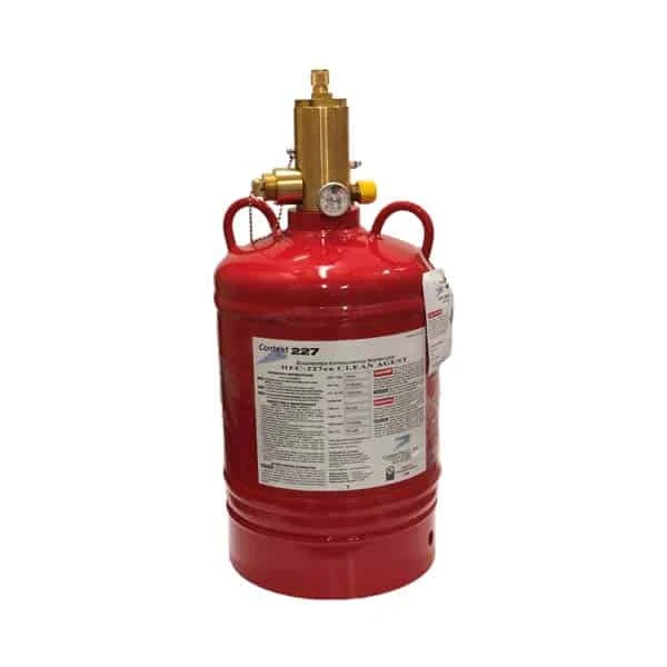 35 Lb. Fixed Extinguishant Cylinder / 1″ Valve C/W Top Plug Adapter – UL Listed