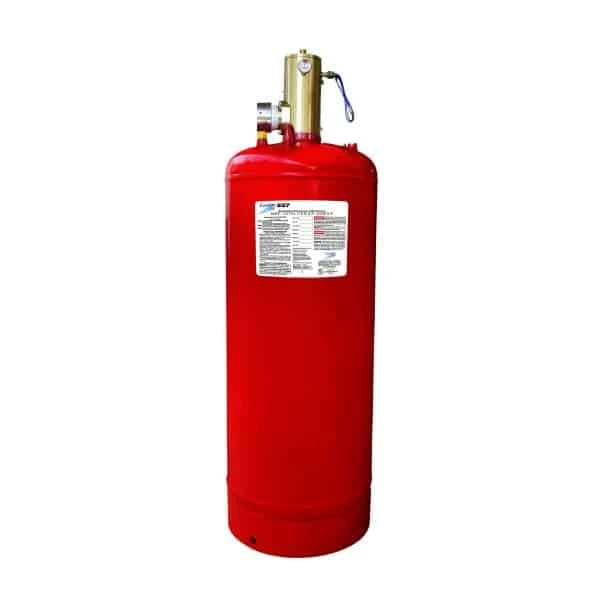 560 Lb. Fixed Extinguishant Cylinder / 2-1/2″ Valve C/W Top Plug Adapter – UL Listed