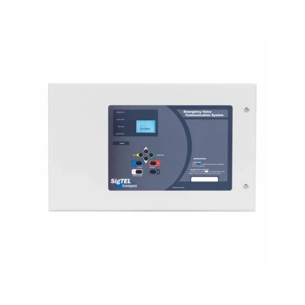 وحدة تحكم EVC رئيسية بـ8 خطوط (بدون سماعة) ECU-8NT مع بطاقات خطوط وشاشة، تُركَّب على الحائط، تحتاج إلى بطاريتين 12V 7.0A/H (تُستخدم عادةً في الأنظمة المشبوكة التي لا تتطلب نقاط تحكم متعددة)