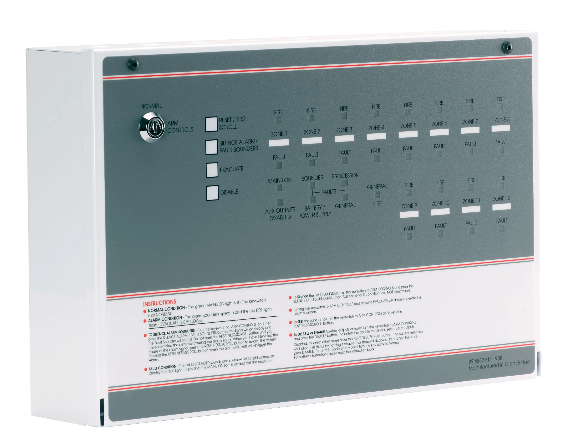 Tableau répétiteur MFP 8 zones