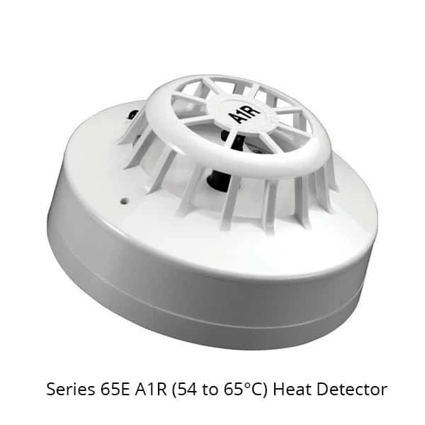 Series 65E Heat Detectors With Flashing LED