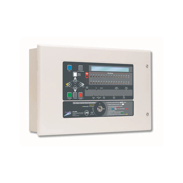Centrale XFP raccordable en réseau une boucle 32 zones, accès par code/clé, avec alimentation 3 A, coffret métallique- LPCB APPROVED