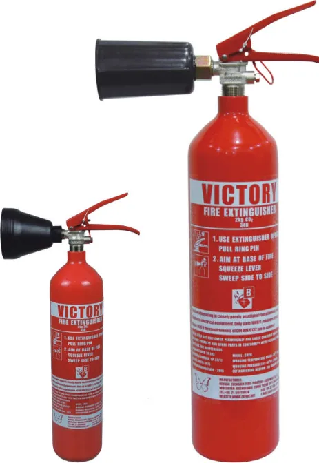 Portable 2 kg BC CO₂ Fire Extinguisher