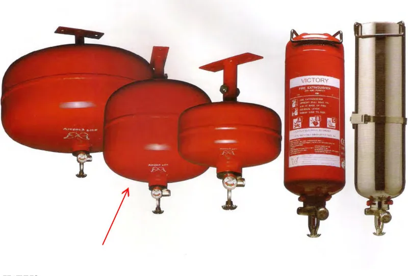 Automatic 6 kg Clean-Agent Extinguisher