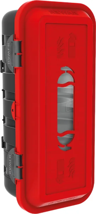 Plastic Cabinet for Portable Fire Extinguishers