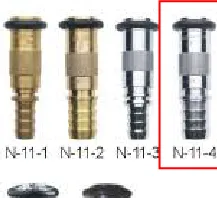 1 inch Brass Chrome Nozzle (N-11-4)